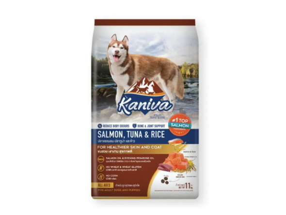 Kaniva Salmon – แซลมอนเน้นๆ ไม่มีไก่ สำหรับน้องหมาแพ้ง่าย
